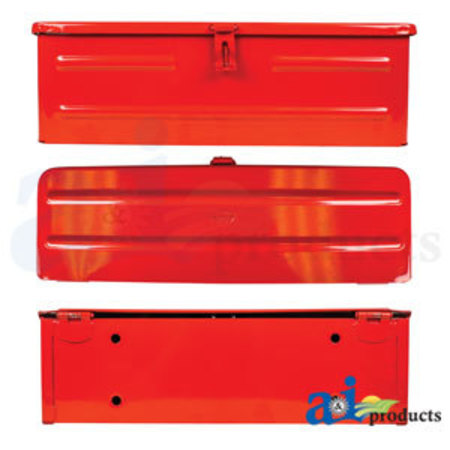 A & I Products Tool Box, Red 5" x5" x16.5" A-5A3R